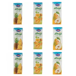 آبمیوه آناناس و زردالو و گلابی میهن - 200 میلی لیتر بسته 9 عددی