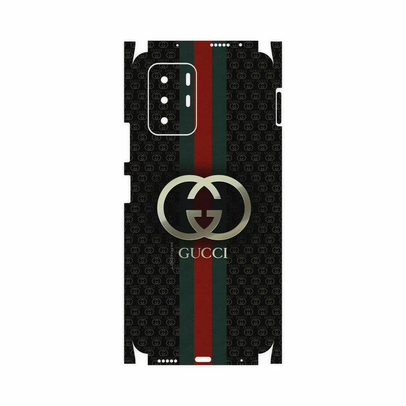 برچسب پوششی ماهوت مدل GUCCI-Logo-FullSkin مناسب برای گوشی موبایل شیائومی Poco X3 GT 5G