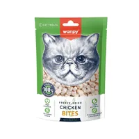 تشویقی گربه ونپی مدل Freeze Dried Bites طعم مرغ وزن 20 گرم