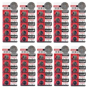 باتری سکه ای مکسل مدل 2032 بسته 50 عددی