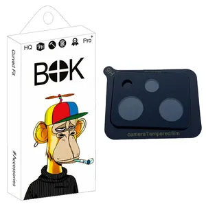 محافظ لنز دوربین بوک مدل 3D Tempered مناسب برای گوشی موبایل شیائومی Poco X5 Pro