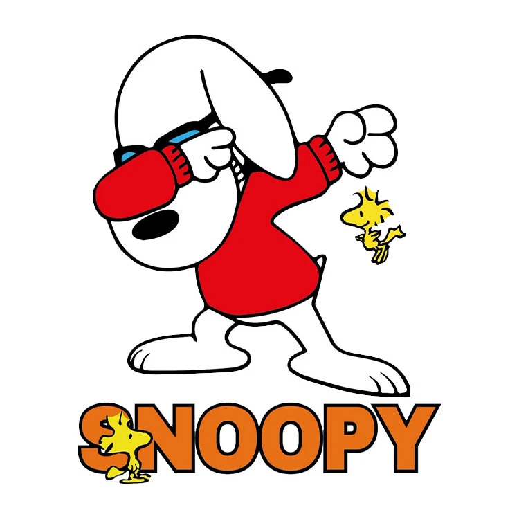 استیکر پارچه و لباس پاد آفرین مدل اسنوپی کد 854