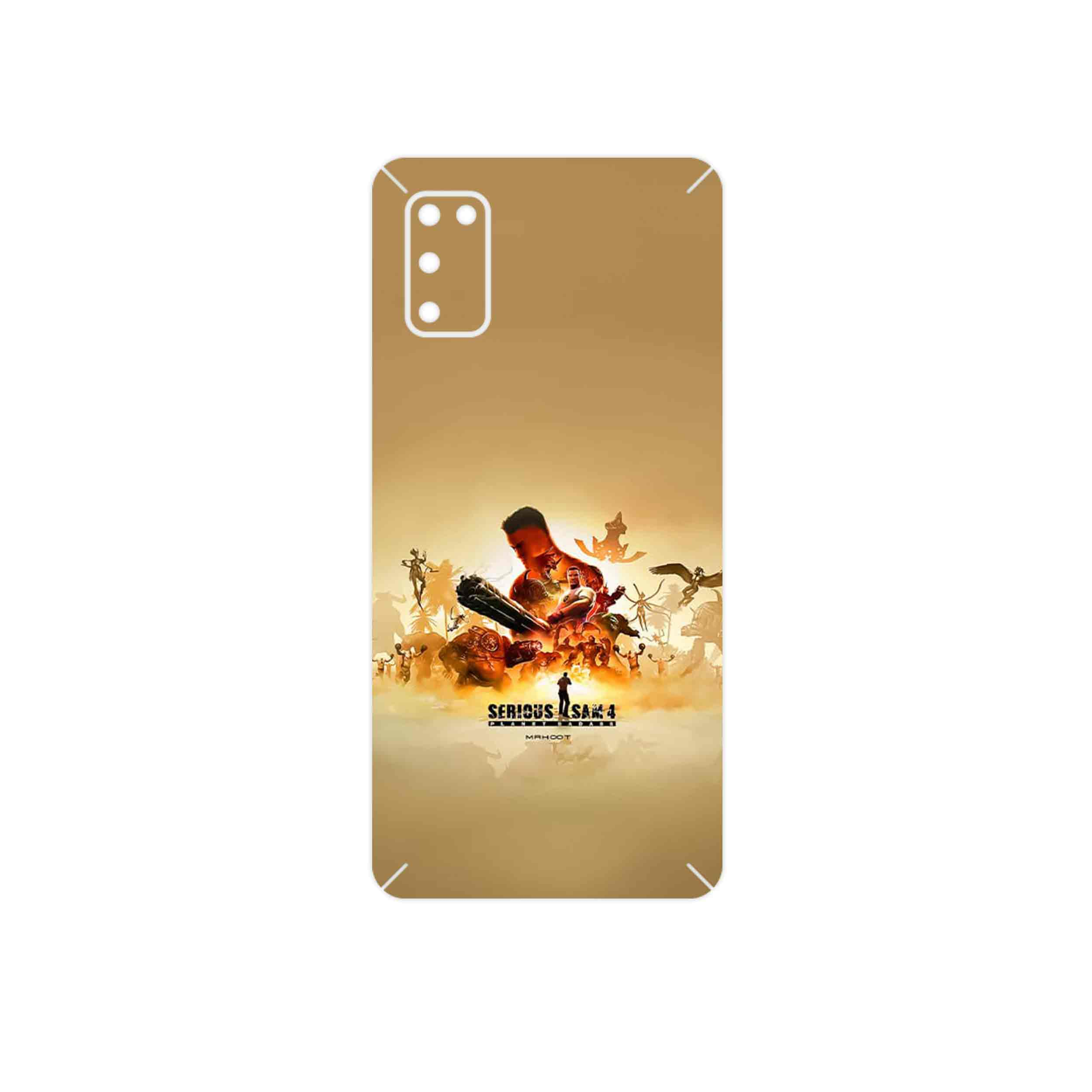 برچسب پوششی ماهوت مدل Serious Sam Game Series مناسب برای گوشی موبایل سامسونگ Galaxy A41