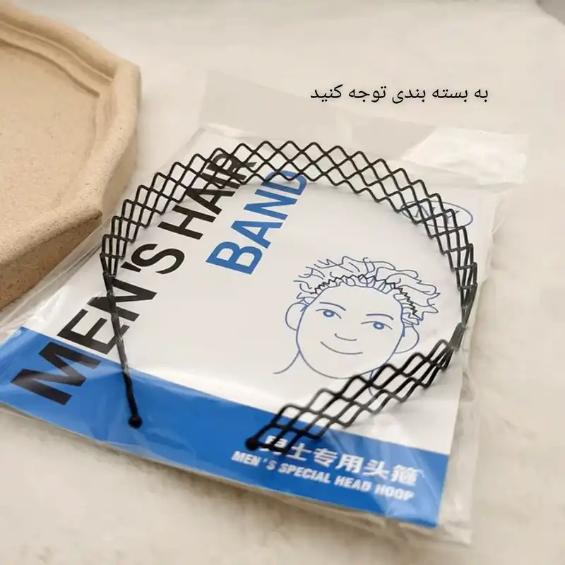 تل مو زنانه مدل اسپرت فلزی نشکن کد T500