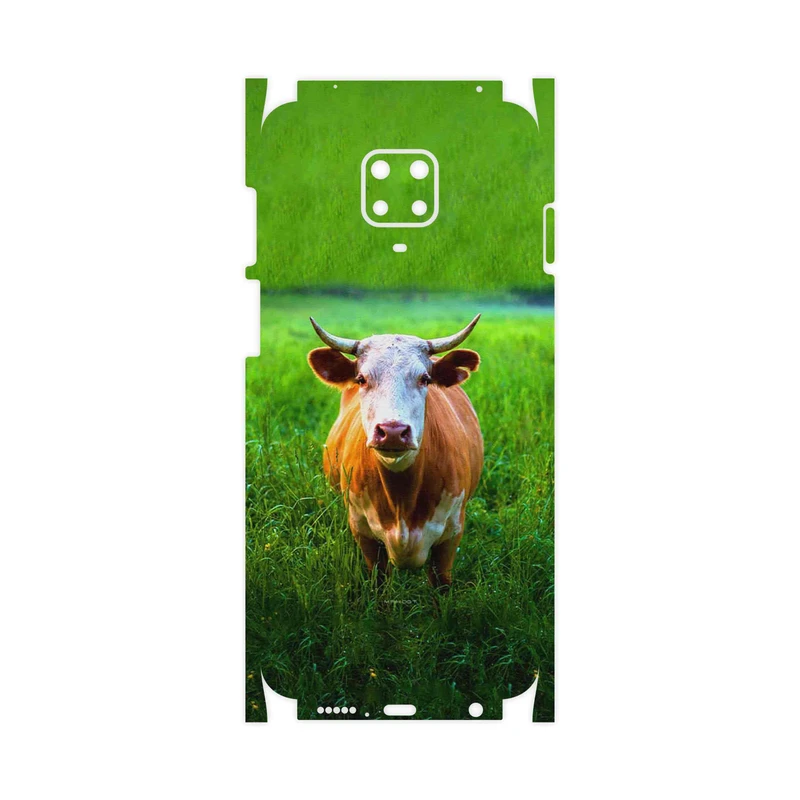 برچسب پوششی ماهوت مدل Cow-FullSkin مناسب برای گوشی موبایل شیائومی Redmi Note 9 Pro