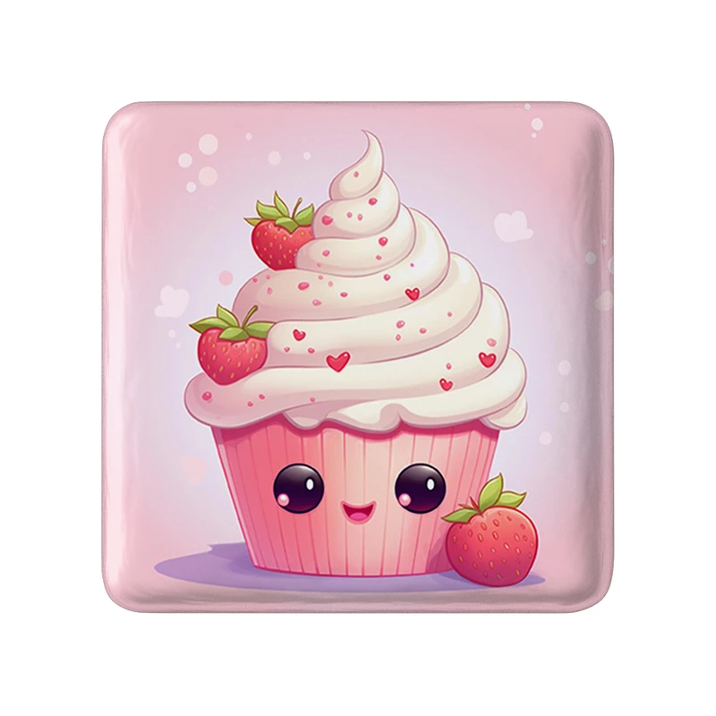 پیکسل خندالو طرح کیک و شیرینی پزی مدل مربعی کد 36671