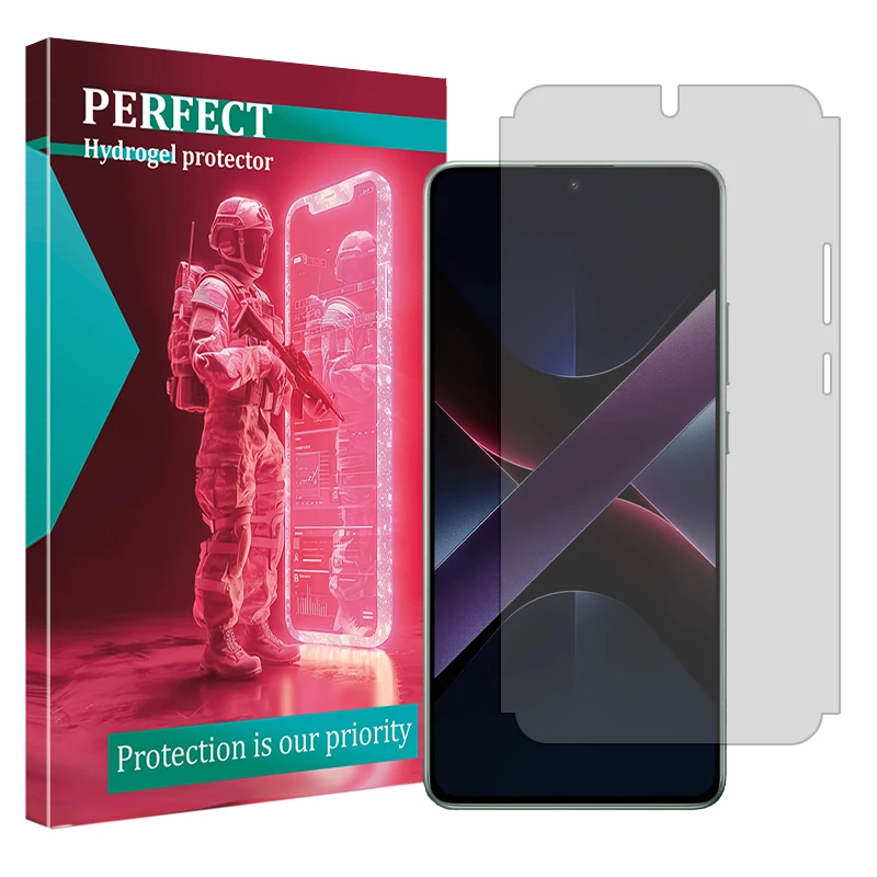 محافظ صفحه نمایش مات پرفکت مدل Tough مناسب برای گوشی موبایل شیائومی Poco X7 Pro