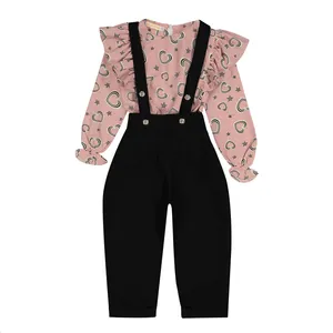 ست بلوز و سرهمی دخترانه مدل RAMP