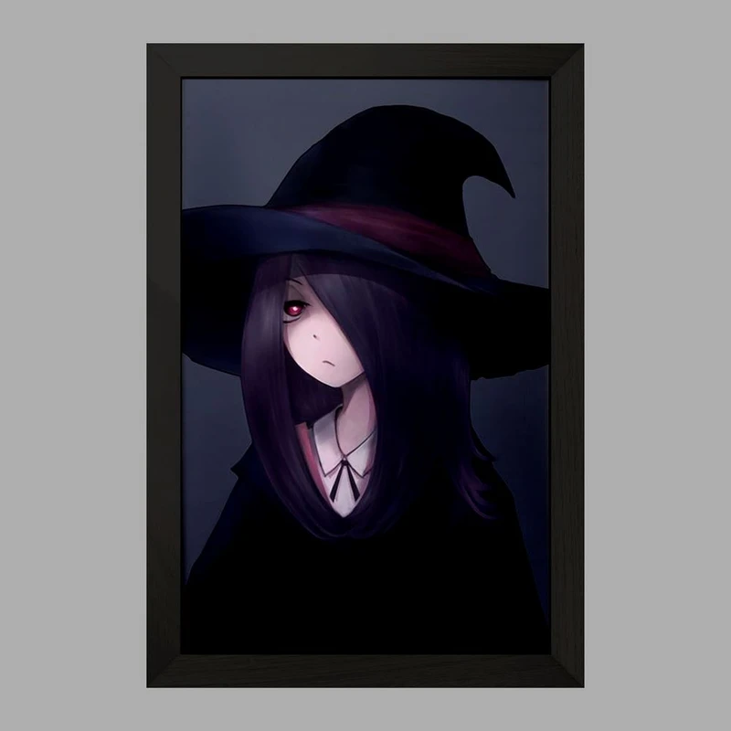 تابلو خندالو مدل سوسی انیمه جادوگران کوچک Little Witch Academia  کد 22918