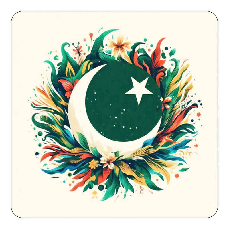 مگنت کاکتی طرح ماه و ستاره مدل mp52719