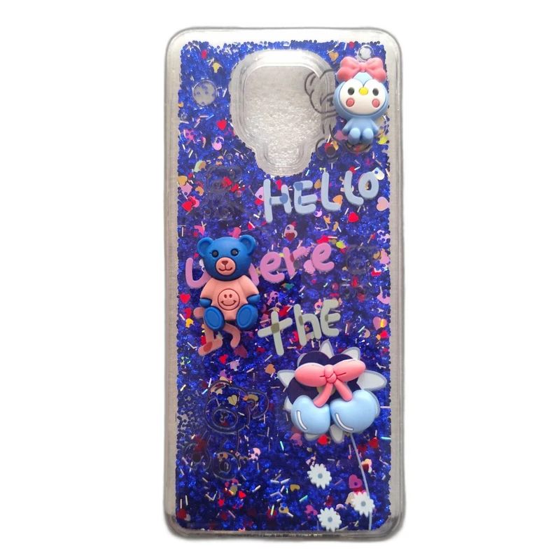 کاور مدل عروسکی آکواریومی مناسب برای گوشی موبایل شیائومی Redmi Note9S