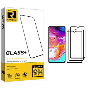 Randika GLD Screen Protector For Samsung Galaxy A70 Pack Of 3