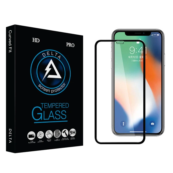 محافظ صفحه نمایش دلتا مدل Fit مناسب برای گوشی موبایل اپل iphone X