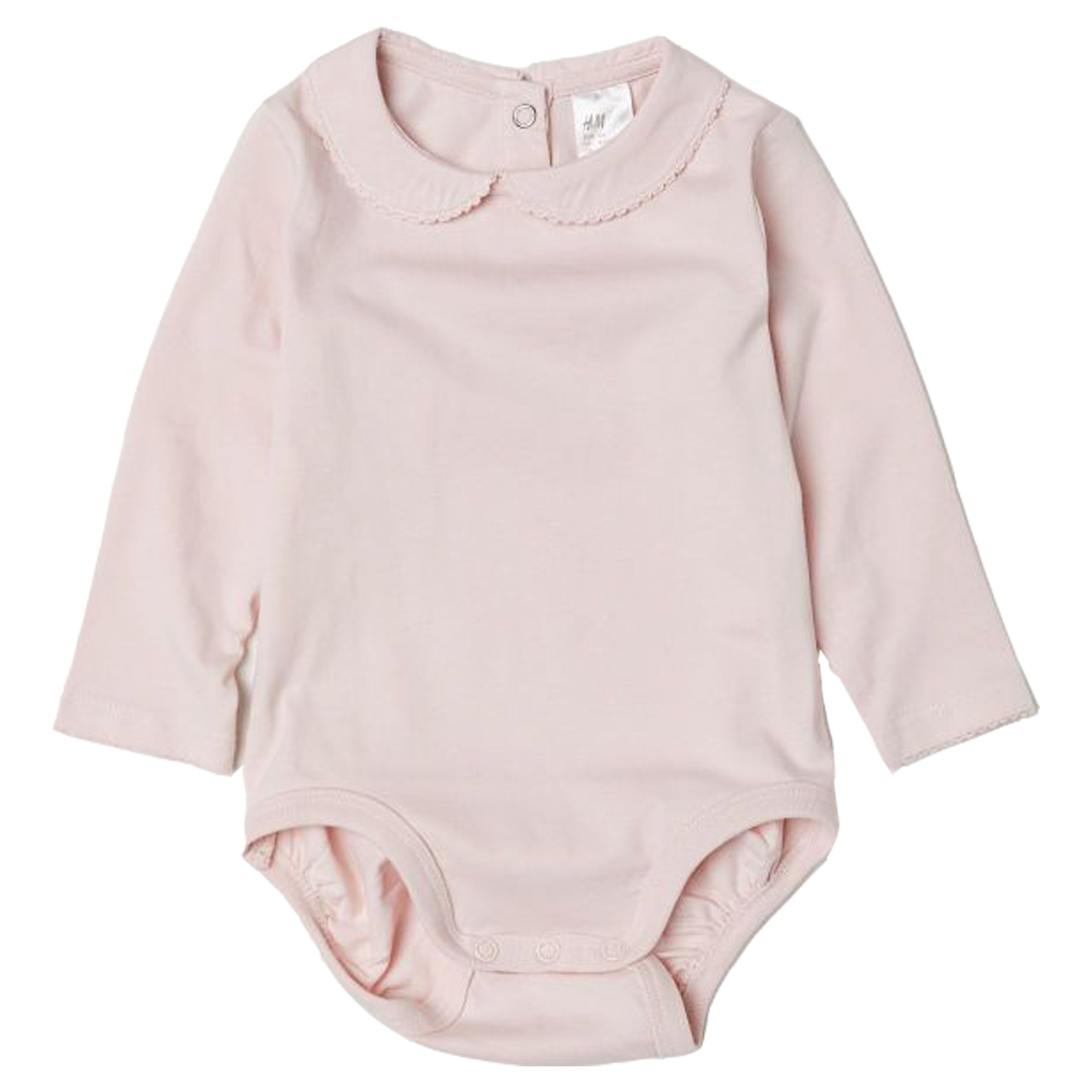 بادی آستین بلند نوزادی اچ اند ام مدل 80