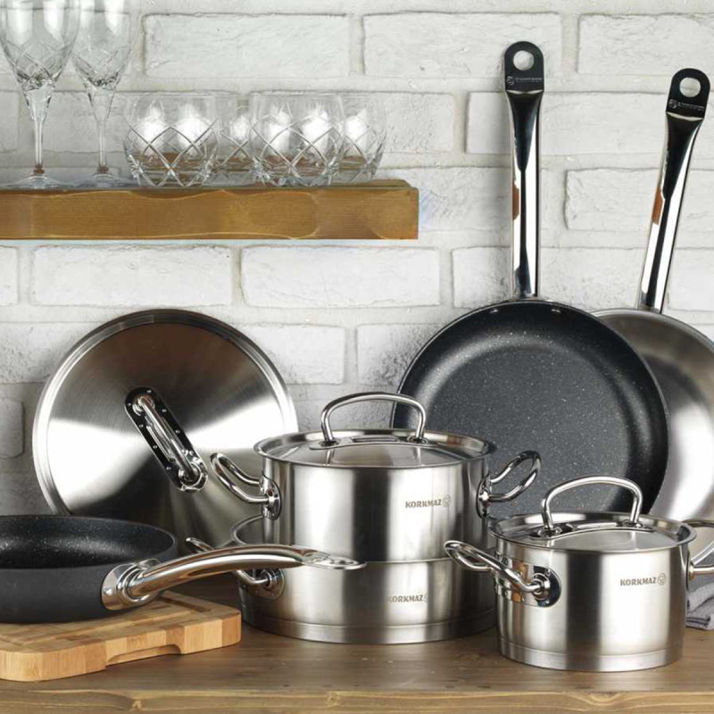 سرویس پخت و پز 9 پارچه کرکماز کد 1150