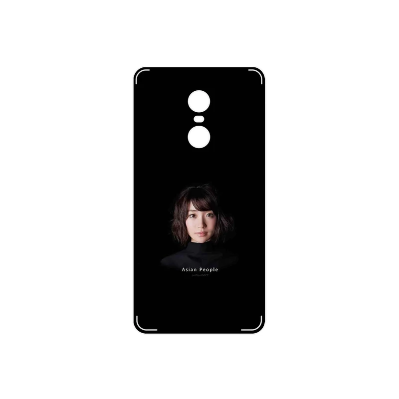 برچسب پوششی ماهوت مدل Portrait of an Asian Woman مناسب برای گوشی موبایل شیائومی Redmi Note 4X