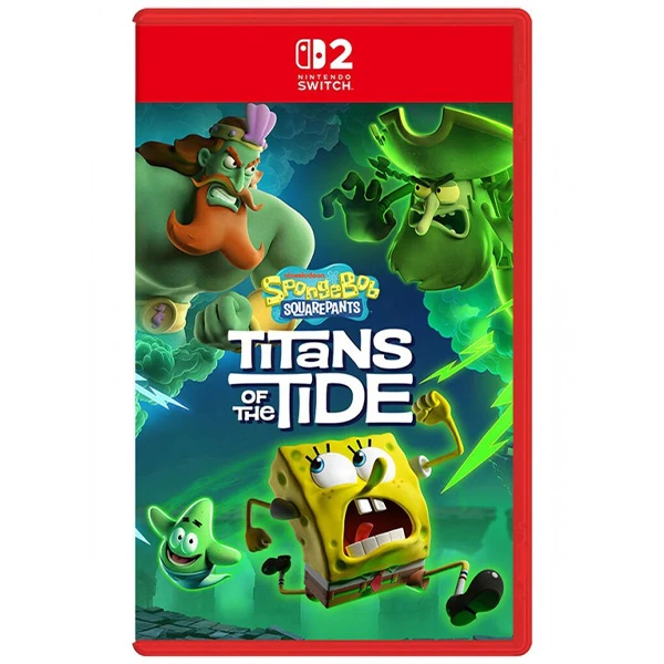 بازی SpongeBob SquarePants نسخه Titans of the Tide مخصوص 2 Nintendo Switch