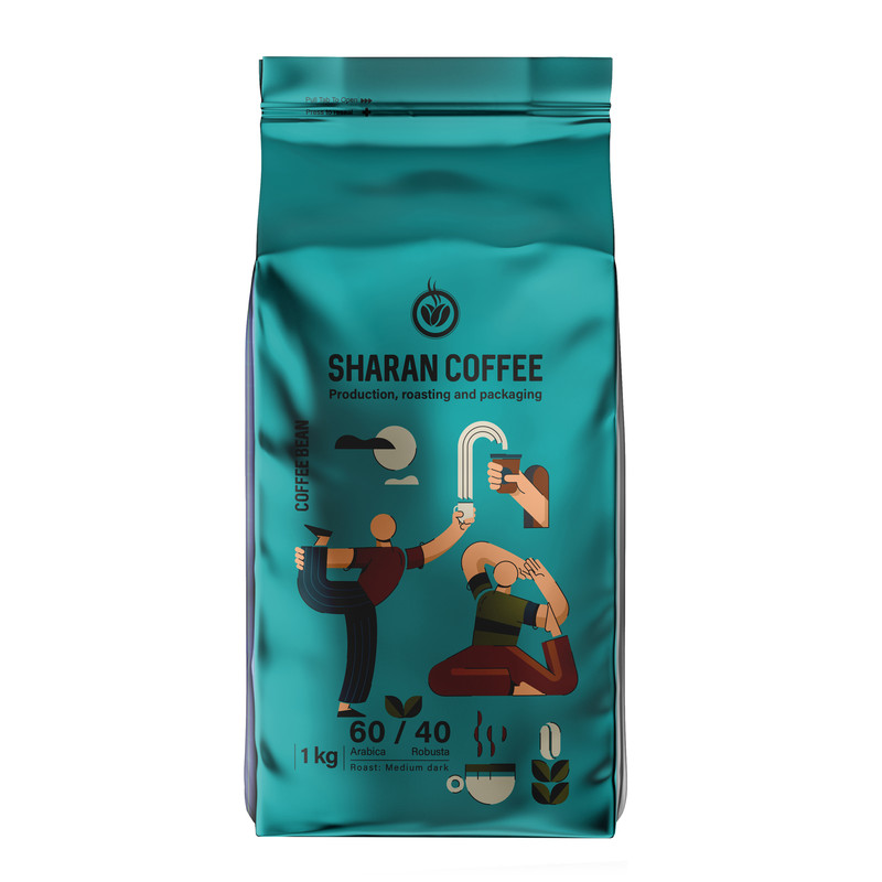 دانه قهوه میکس دراگون شاران - 1 کیلوگرم