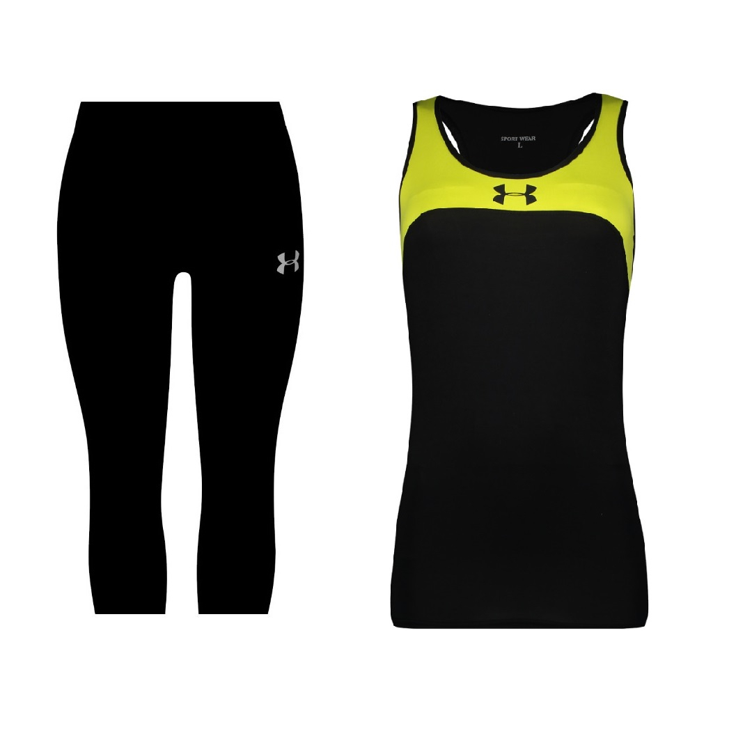 ست تاپ و شلوارک ورزشی زنانه مدل 3602