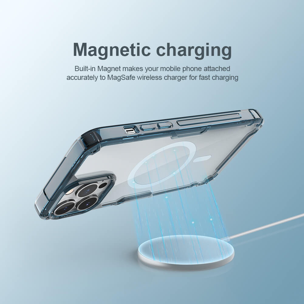 کاور نیلکین مدل Nature Pro Magnetic مناسب برای گوشی موبایل اپل iPhone 13 Pro Max