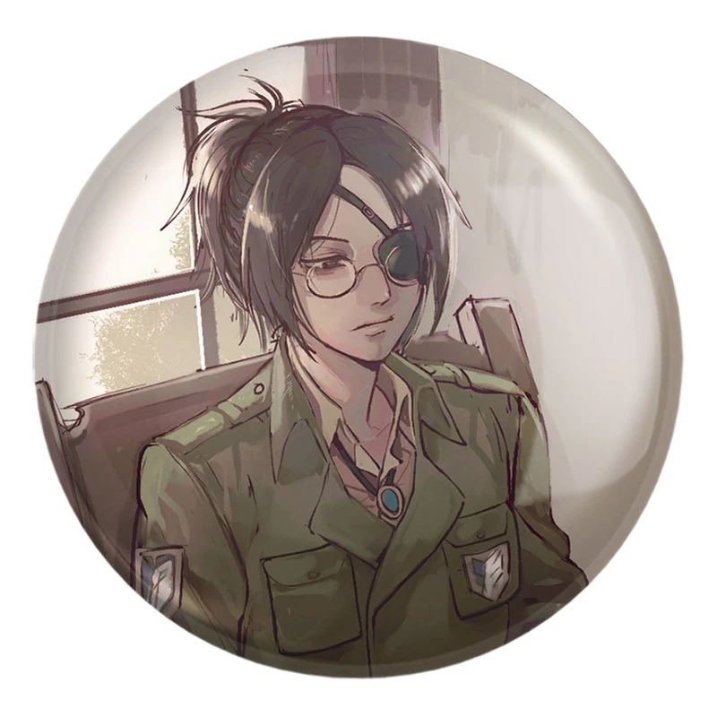 پیکسل خندالو طرح هانجی انیمه اتک آن تایتان Attack on Titan کد 18609 مدل بزرگ