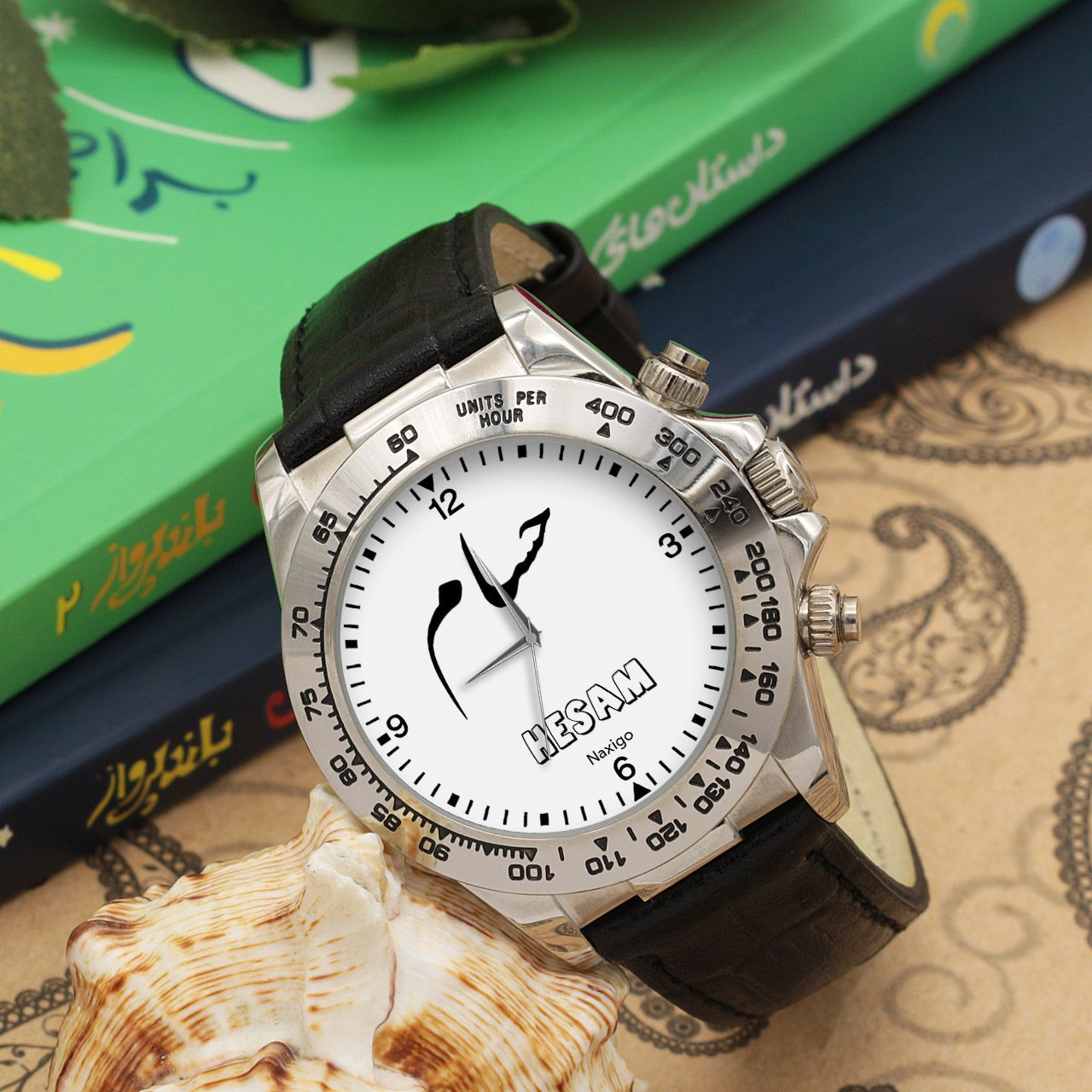 ساعت مچی عقربه ای مردانه ناکسیگو طرح حسام کد LS3667 -  - 3