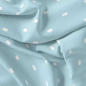 پارچه ملحفه پارچه باما مدل مخمل طرح برفی کد 5011250