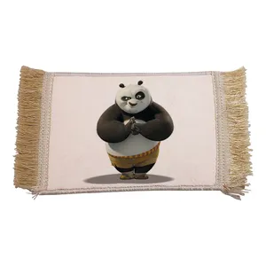 فرش ماشینی دیوارکوب مدل پاندا کونگ فو کار کد 19