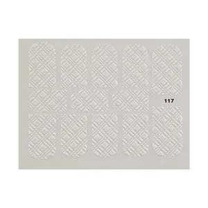 برچسب لنز ناخن مدل 5D-117