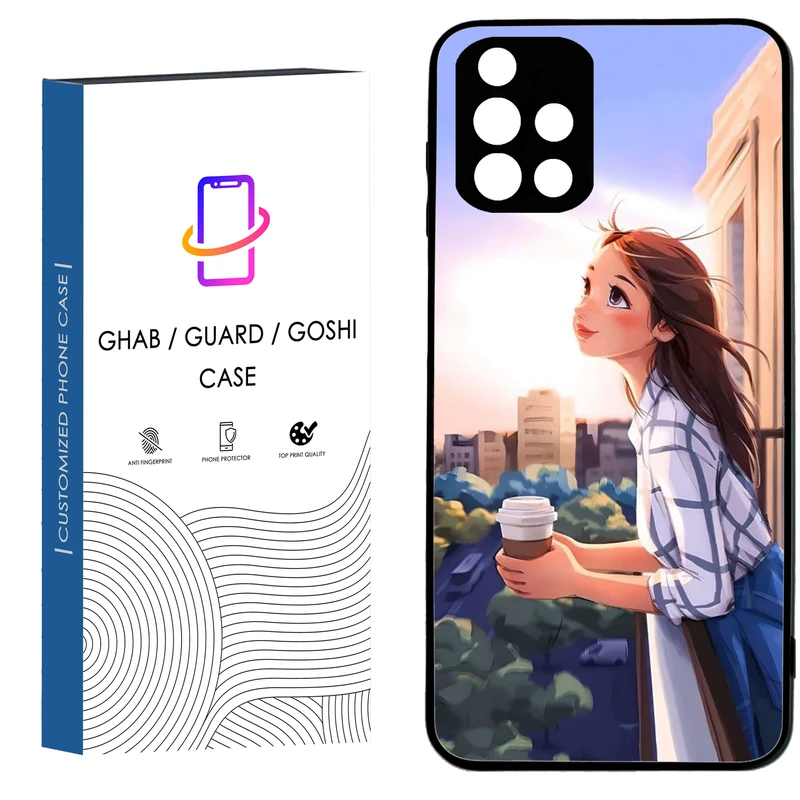 کاور قاب گارد گوشی طرح دخترانه کد 28 - tpu مناسب برای گوشی سامسونگ Galaxy A51