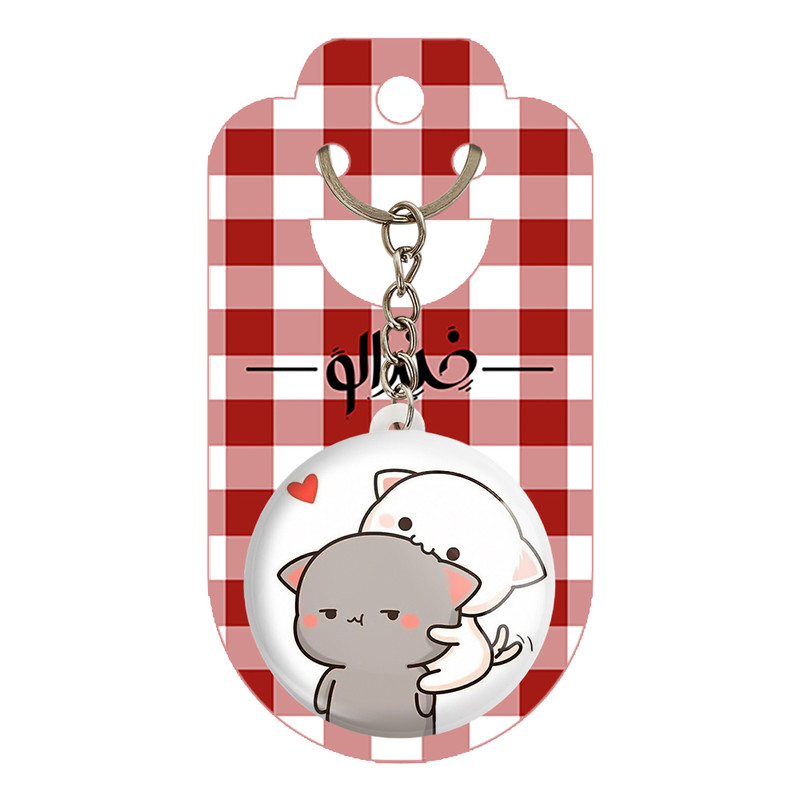 جاکلیدی خندالو مدل گربه های بامزه کد 22027 جاکلیدی خندالو مدل گربه های بامزه کد 22027