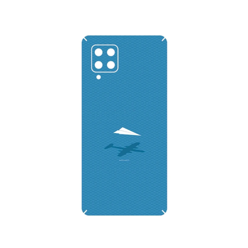 برچسب پوششی ماهوت مدل Minimal Paper Airplane مناسب برای گوشی موبایل سامسونگ Galaxy A42