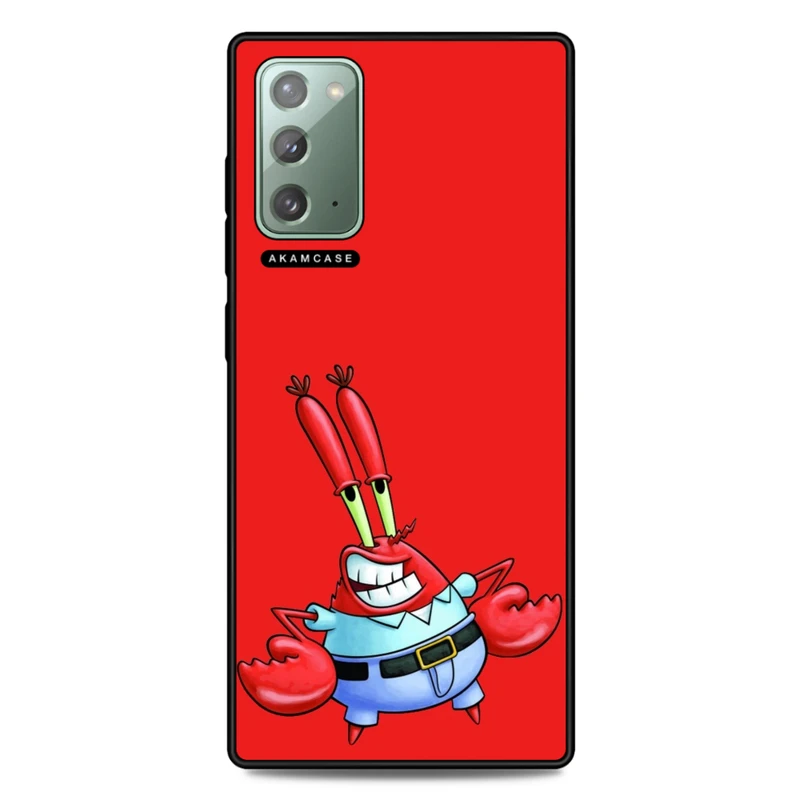 کاور آکام مدل AMC-WSGN20-SPONGE BOB15 مناسب برای گوشی موبایل سامسونگ Galaxy Note 20