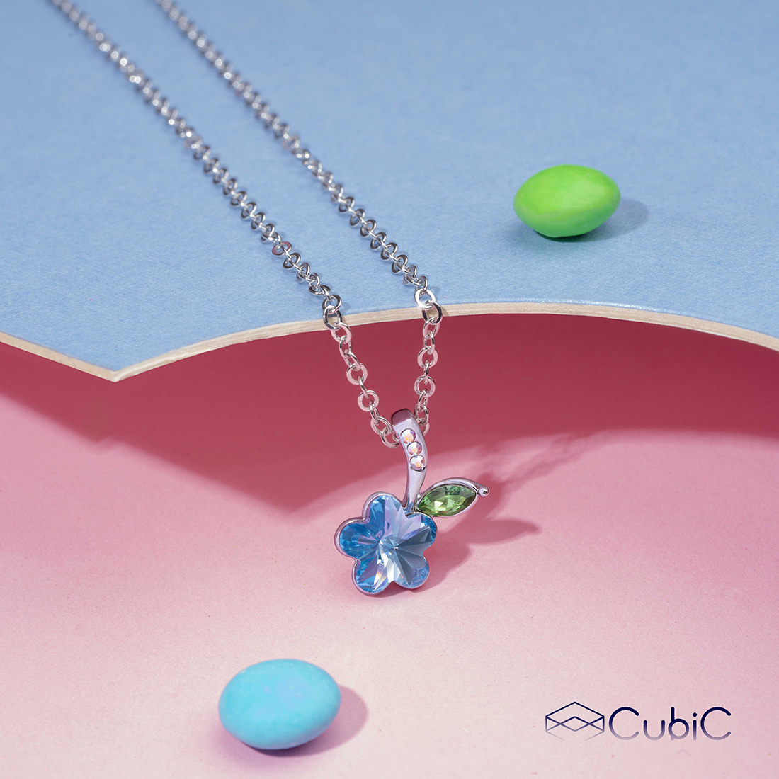 گردنبند زنانه کوبیک مدل QN-551079