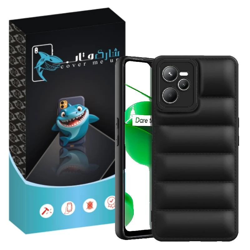 کاور شارک قاب مدل پافری مناسب برای گوشی موبایل ریلمی C35