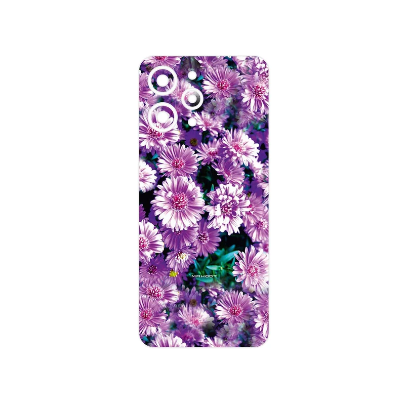 برچسب پوششی ماهوت مدل Purple_Flower مناسب برای گوشی موبایل شیائومی Redmi 12