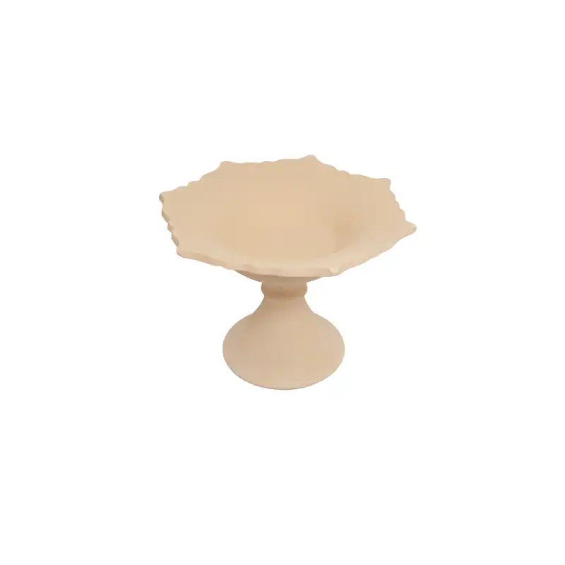 ظرف سفالی مدل کمانی نیم گود