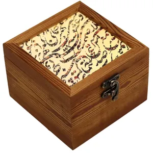 جعبه هدیه چوبی مدل ترمو A06
