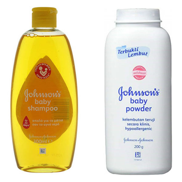 شامپو و پودر بچه کودک و نوزاد جانسون مدل babyshampoo
