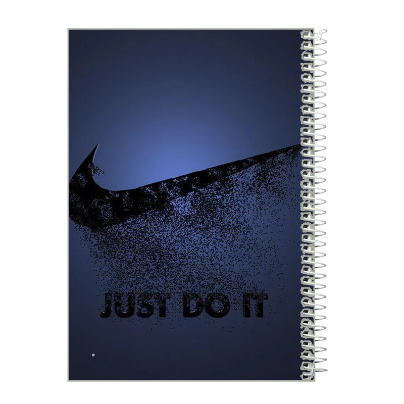 دفترچه یادداشت 40 برگ طرح just do it کد it13