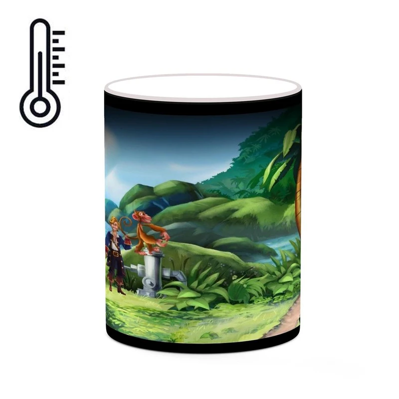 ماگ حرارتی کاکتی مدل بازی Monkey Island 2ː LeChuck's Revenge کد mgh29601