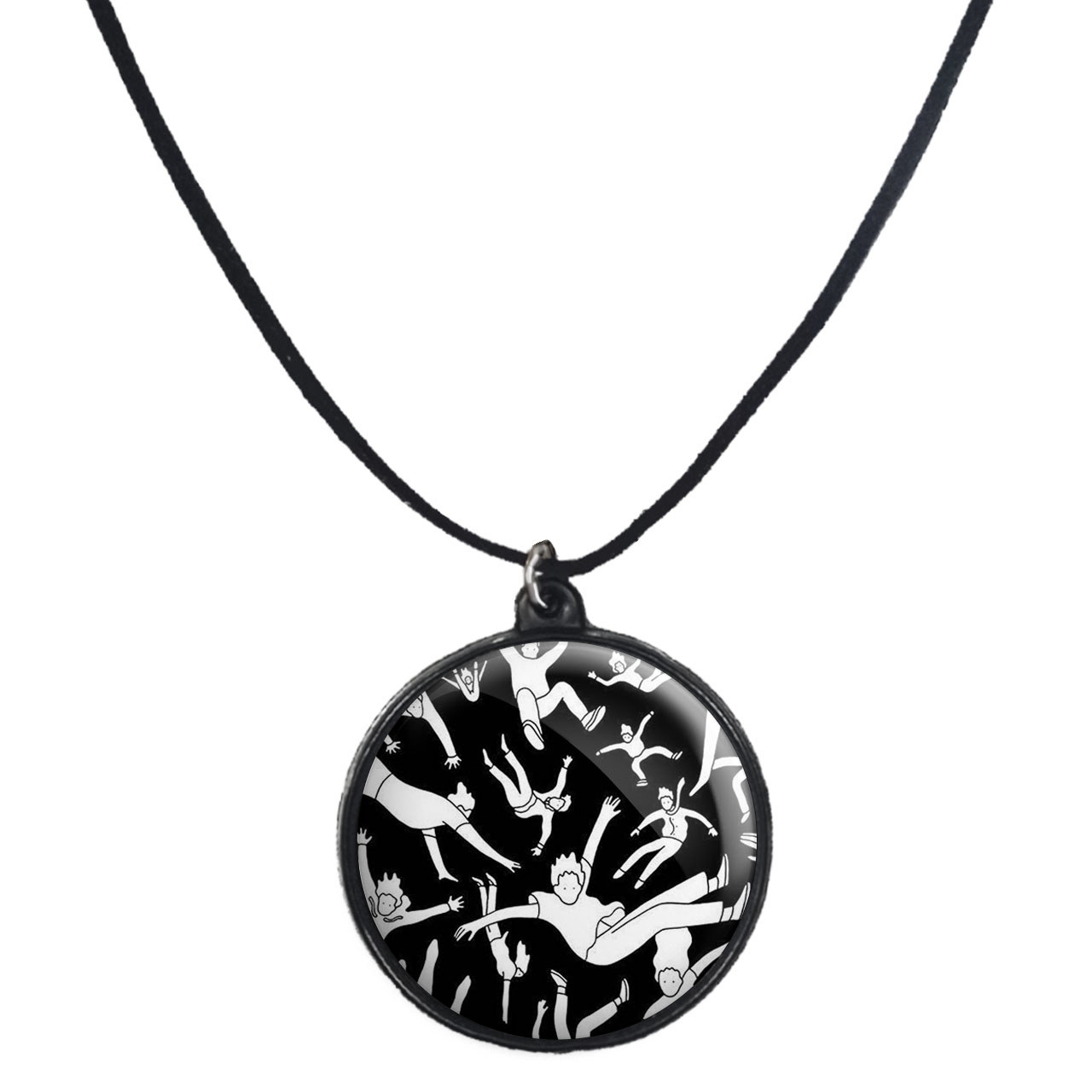 گردنبند پرمانه طرح خفن کد pmb.6033 مدل دو طرفه