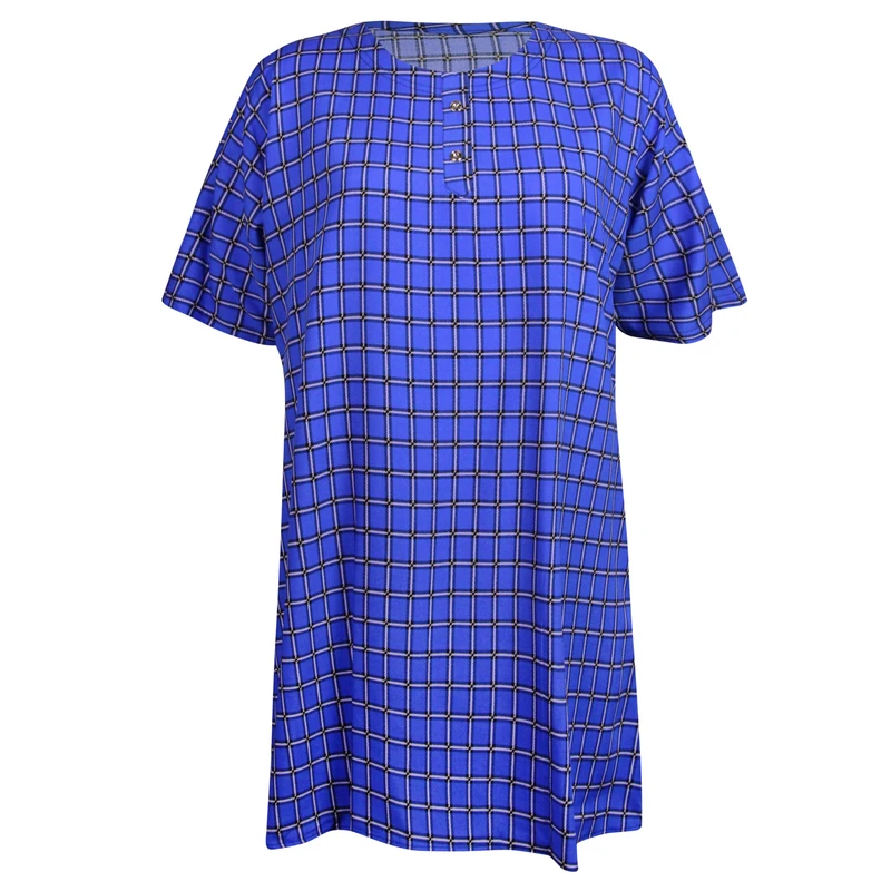 تونیک زنانه ماییلدا مدل چهارخانه کد 5195-5