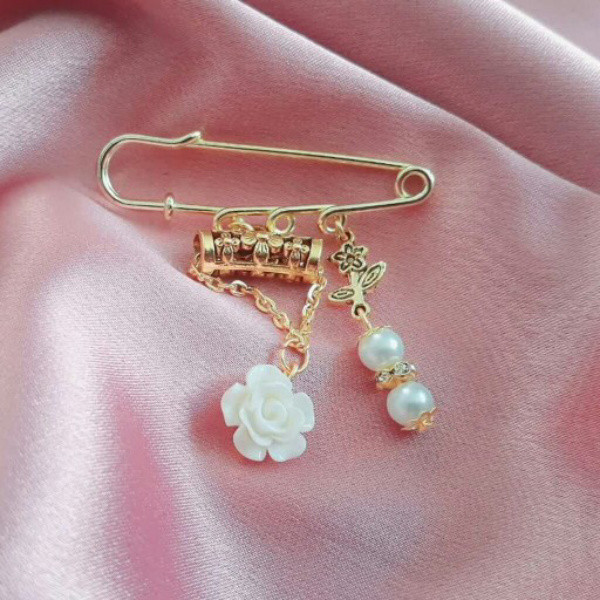 سنجاق قفلی مدل حلقه ای کد 222