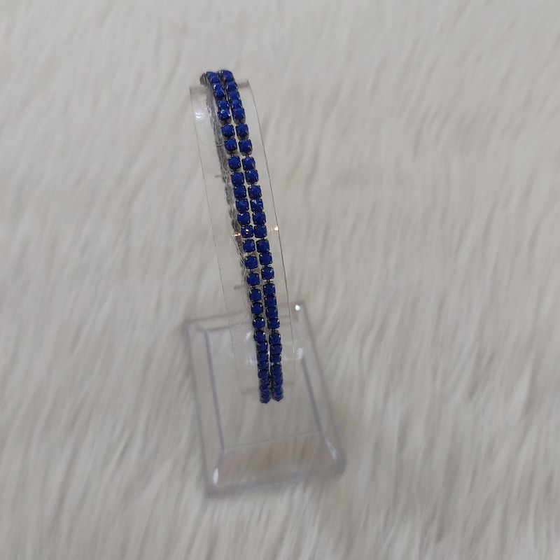 دستبند زنانه مدل کشی طرح نگین کد ng110