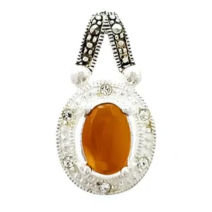 آویز گردنبند نقره زنانه مدل VM8593