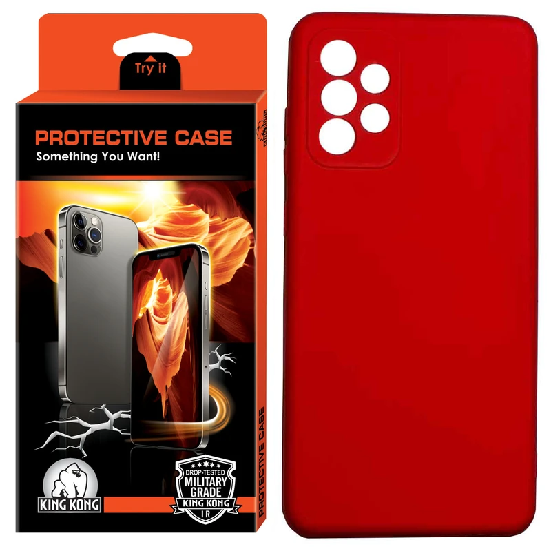 کاور کینگ کونگ مدل سیلیکون مناسب برای گوشی موبایل سامسونگ Galaxy A72