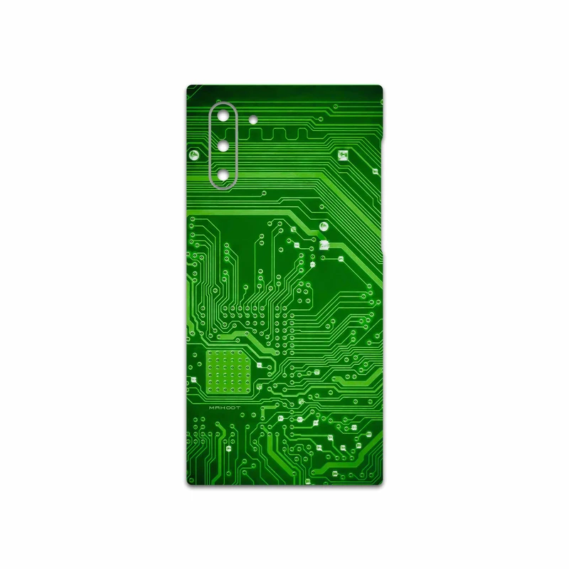 برچسب پوششی ماهوت مدل Green Printed Circuit Board مناسب برای گوشی موبایل سامسونگ Galaxy Note 10