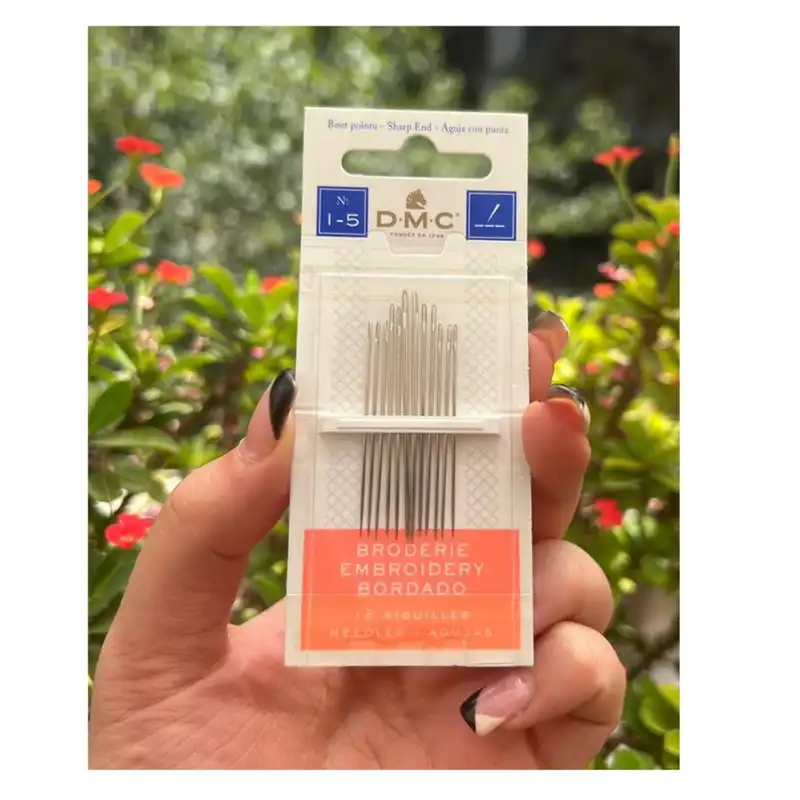 سوزن گلدوزی دمسه مدل DMC-R1/5 مجموعه 12 عددی