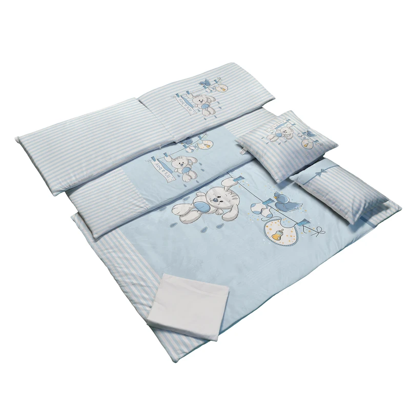 سرویس روتختی 7 تکه کودک مامزکیوتی مدل خرگوش بندرخت SK14